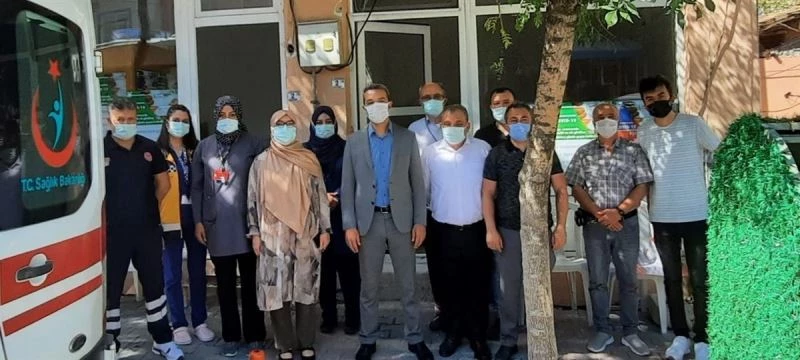 Kaymakam Çiçek: ’’Tüm vatandaşlarımızı aşı merkezlerimize bekliyoruz’’
