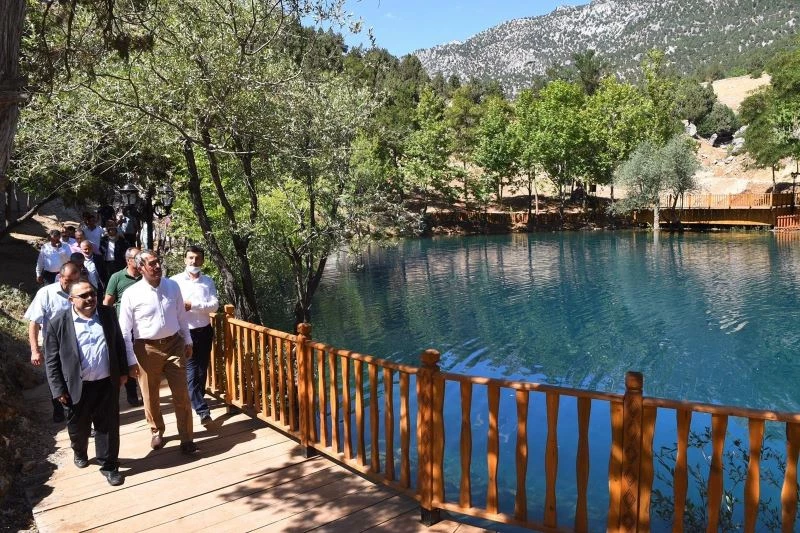 Yeşilgöz yenilenen yüzüyle turizme kazandırılıyor
