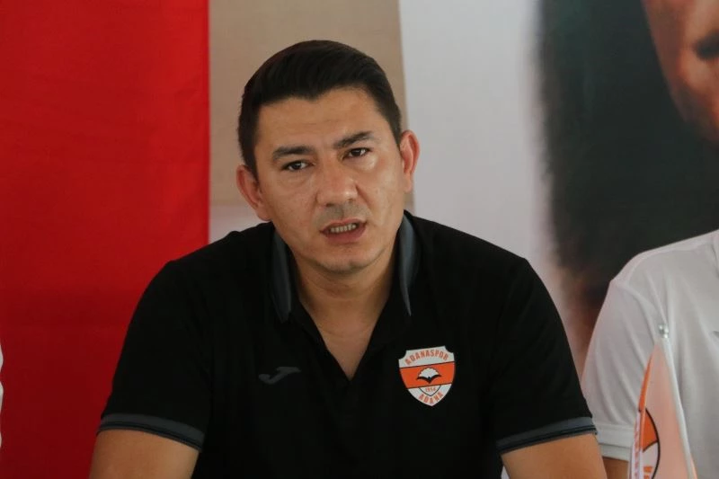 Fırat Gül: “Adanaspor’a mazeret üretmeye gelmedim”
