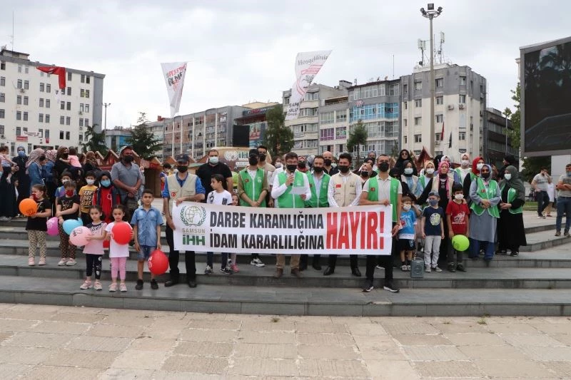 Gençlerden Mısır’daki idam cezalarına tepki
