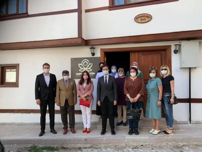 Kaymakam adayları atölyelerde yürütülen çalışmaları yerinde gördü
