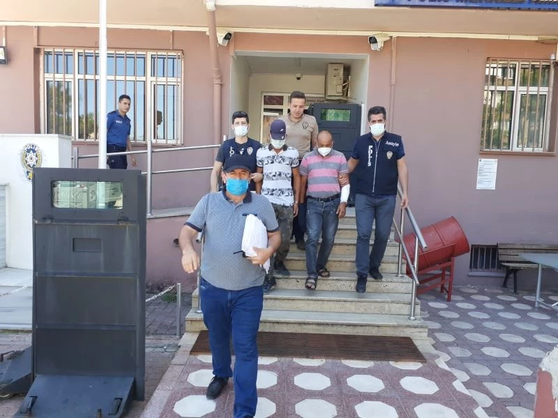 Gasp zanlısı mutfak dolabında saklanırken yakalandı
