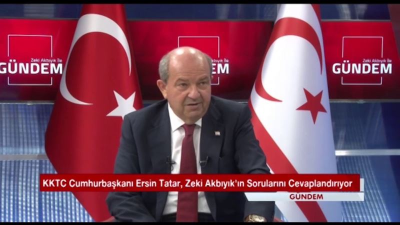 KKTC Cumhurbaşkanı Tatar: “Cumhurbaşkanı Recep Tayyip Erdoğan kararlılığını bir kez daha ortaya koymuştur”
