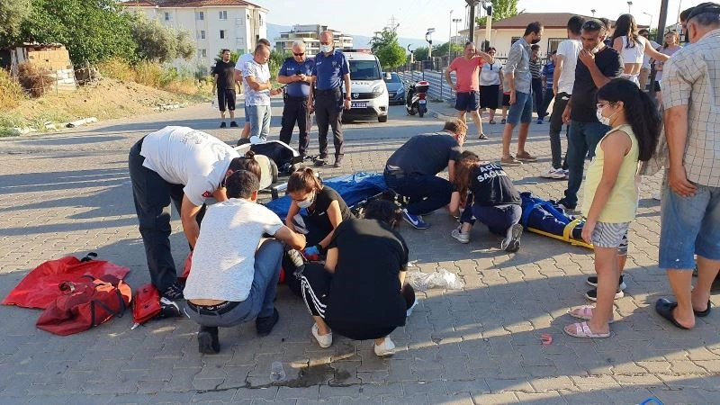 Çocukların elektrikli bisikletle gezisi faciayla sonuçlandı
