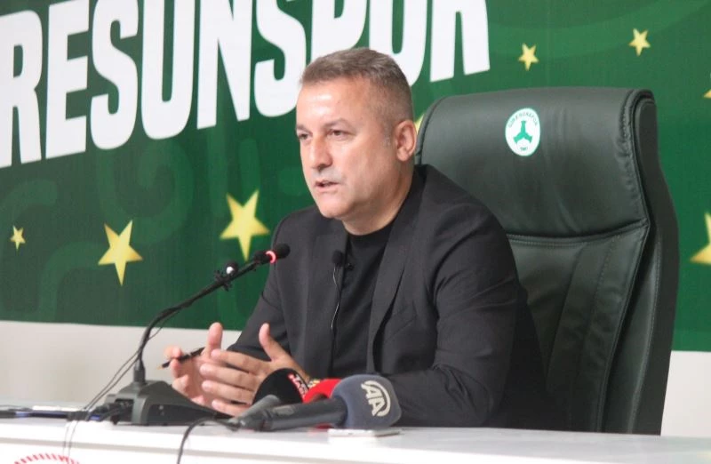 Giresunspor Başkanı Karaahmet: “Giresunspor, Süper Lig’de yeni bir hikaye yazacak”
