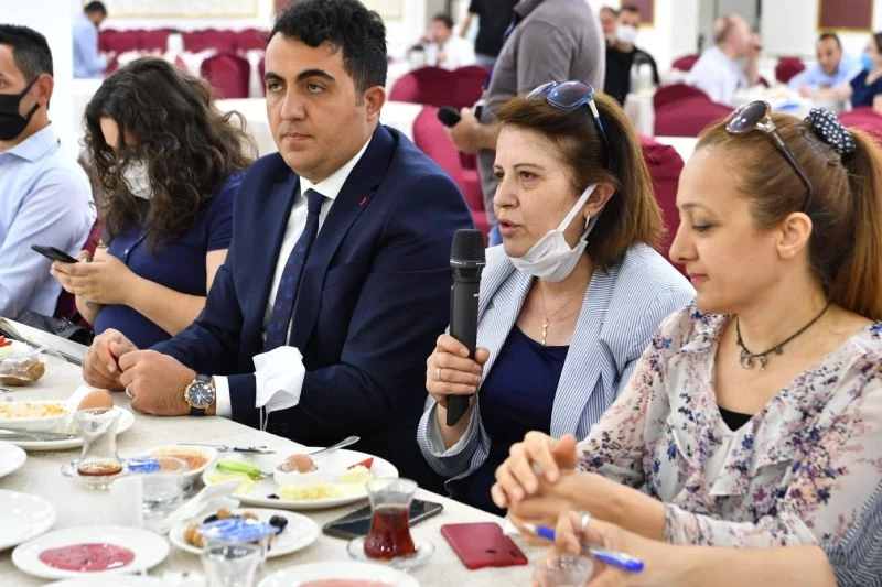Başkan Köse, Mamaklı muhtarlarla bir araya geldi
