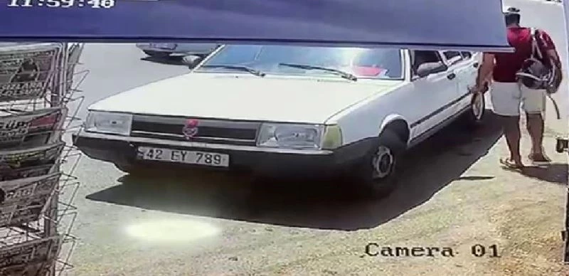 30 saniyede çaldı, kendi otomobiline biner gibi, binip gitti
