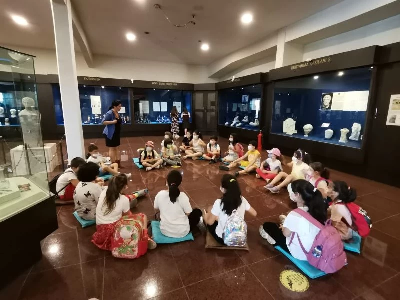 Çocuklar müze kültürünü yaşayarak öğreniyor
