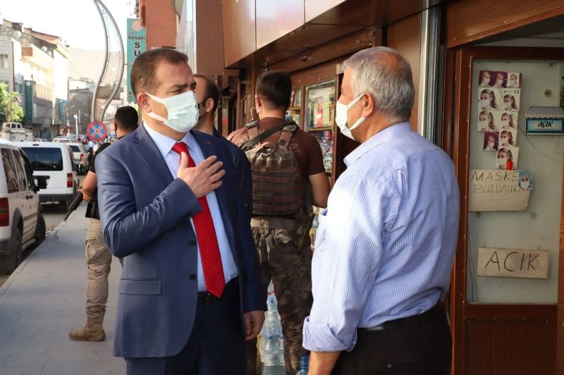 Vali Akbıyık: “Pandemiyi birlikte yeneceğiz”
