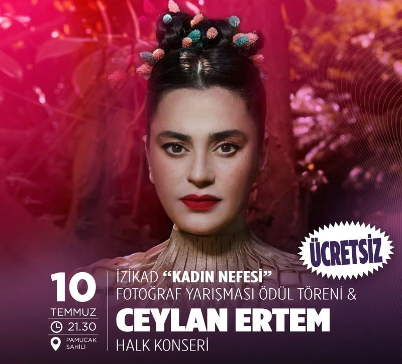 Ceylan Ertem Selçuk’ta konser verecek
