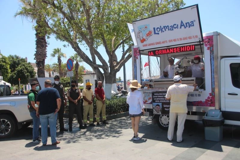 Şehit ormancı için lokma hayrı yapıldı

