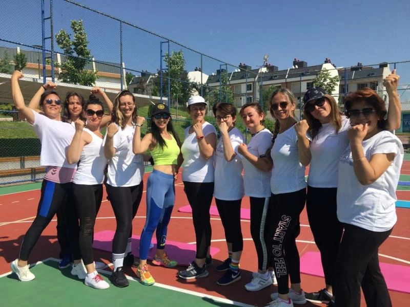 (Özel) Sporla stresten arınıyorlar
