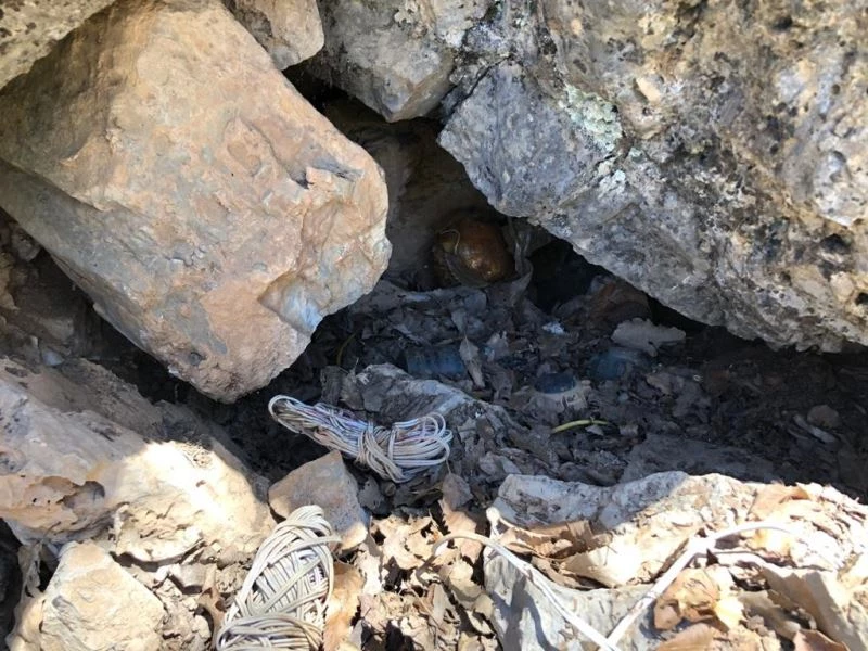 Çukurca’da anti personel mayını ve mühimmat ele geçirildi
