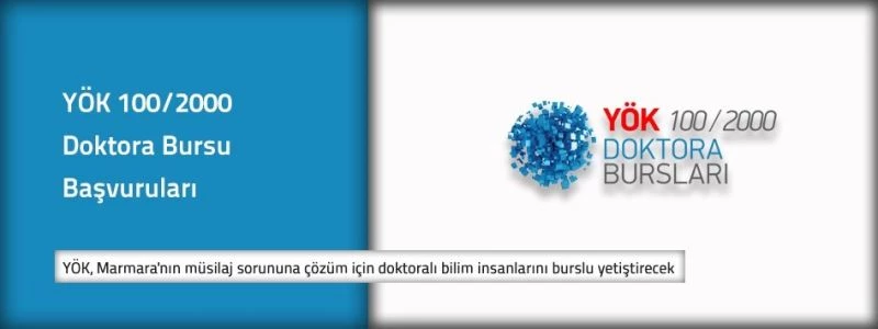 YÖK’ten Marmara’nın müsilaj sorununa çözüm için doktora yapacak bilim adamlarına burs
