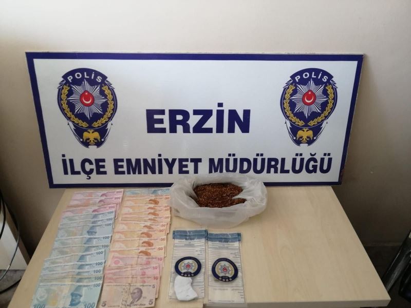 Erzin’de otomobilden uyuşturucu çıktı: 2 gözaltı
