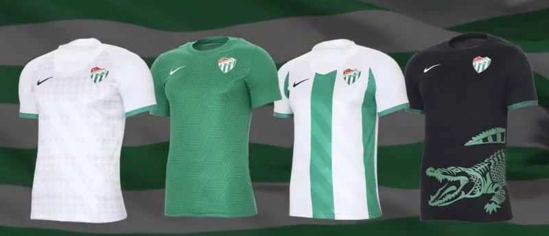 Bursaspor’un yeni sezon formaları belli oldu
