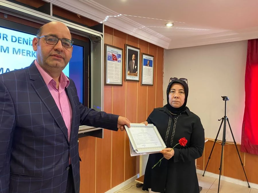 Osmaniye Şehit Onur Deniz Mesleki Eğitim Merkezi Müdürlüğü’nde Diploma Töreni