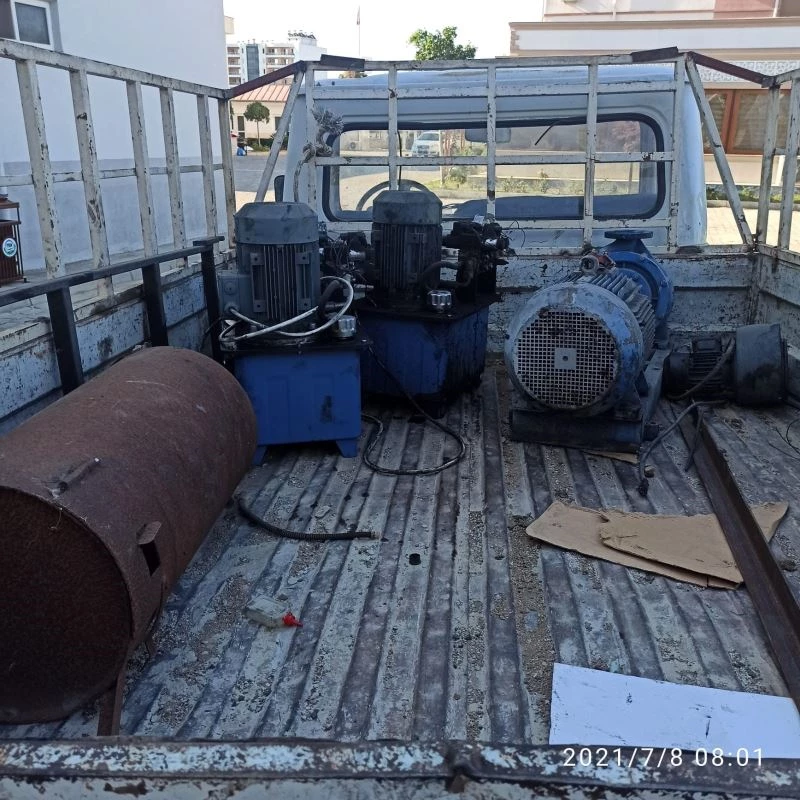 40 bin TL değerinde su dinamosu çalan 5 şüpheli gözaltına alındı
