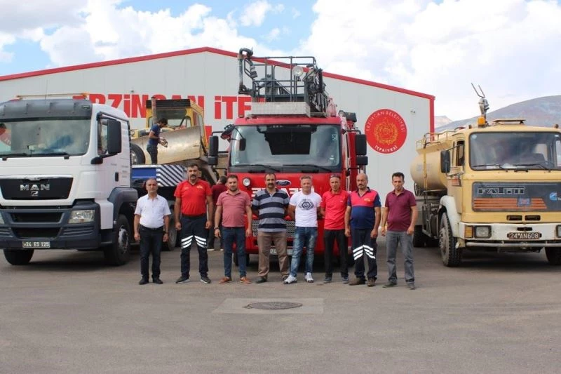 Erzincan’dan, Akdeniz’deki orman yangınıyla mücadeleye destek
