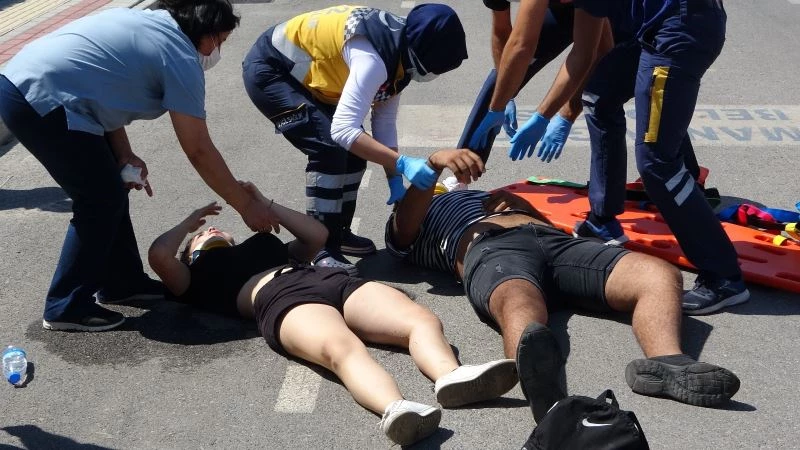 Motosiklet kazasında yaralanan genç kız: “Ayağım nerede, bana ne oldu” diye feryat etti
