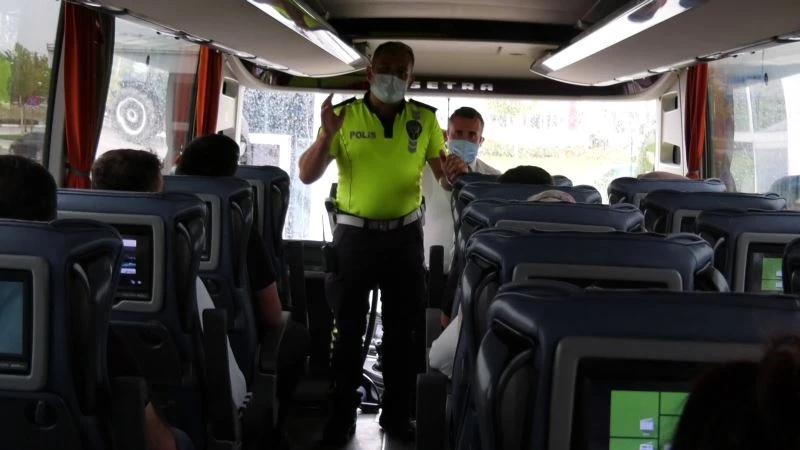 Şehirlerarası otobüslere sıkı denetim
