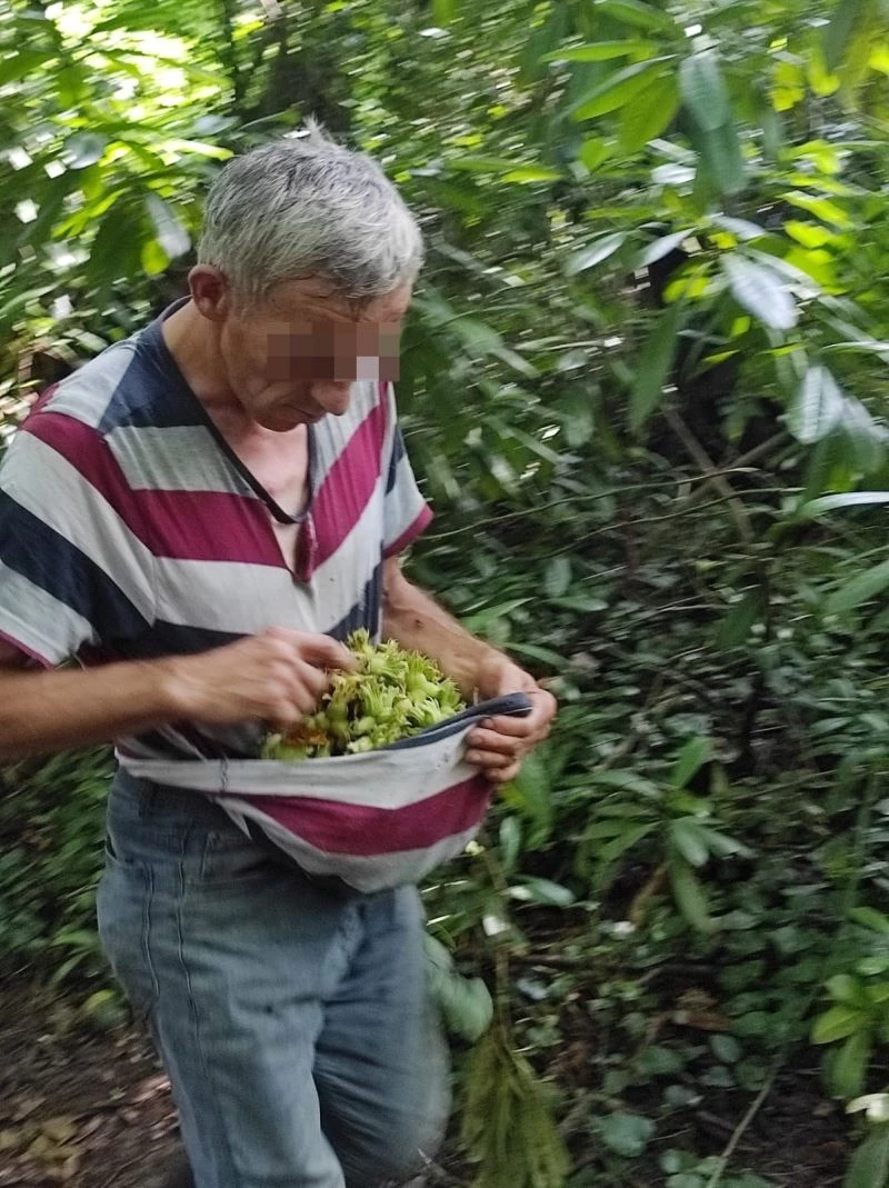 Fındık hırsızını köylüler yakaladı
