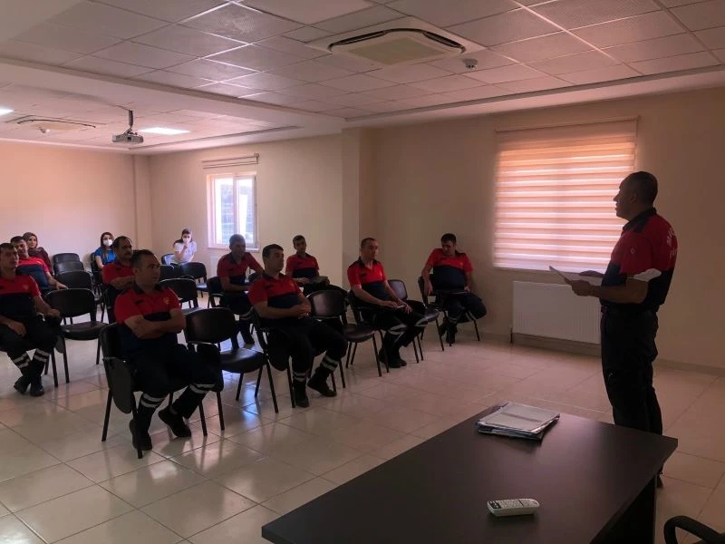 Mardin’de 50 itfaiyeciye eğitim verildi
