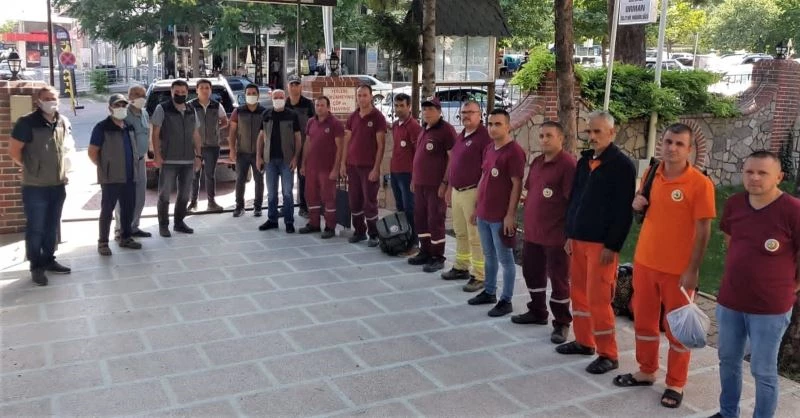 Kütahya yangın ekipleri yurdun dört bir yanında
