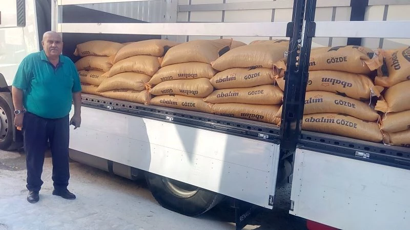 Manavgatlı besicilere yörüklerden 6 ton yem desteği
