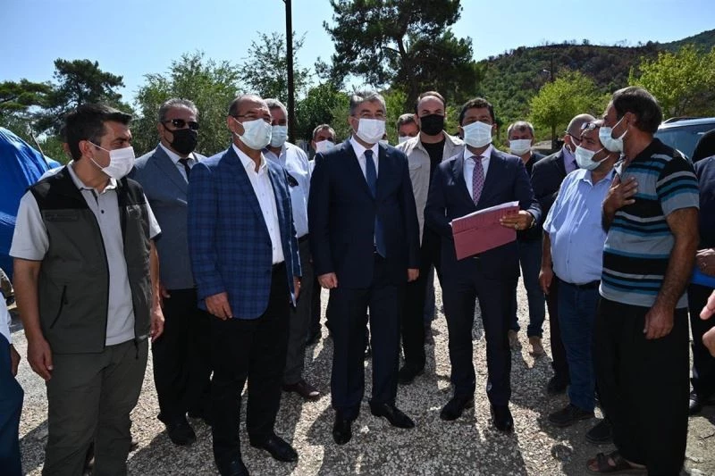 Osmaniye’deki orman yangınında yanan evlerin yapımına başlanacak