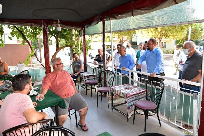 Başkan Gümrükçü, şafak mesailerine devam ediyor
