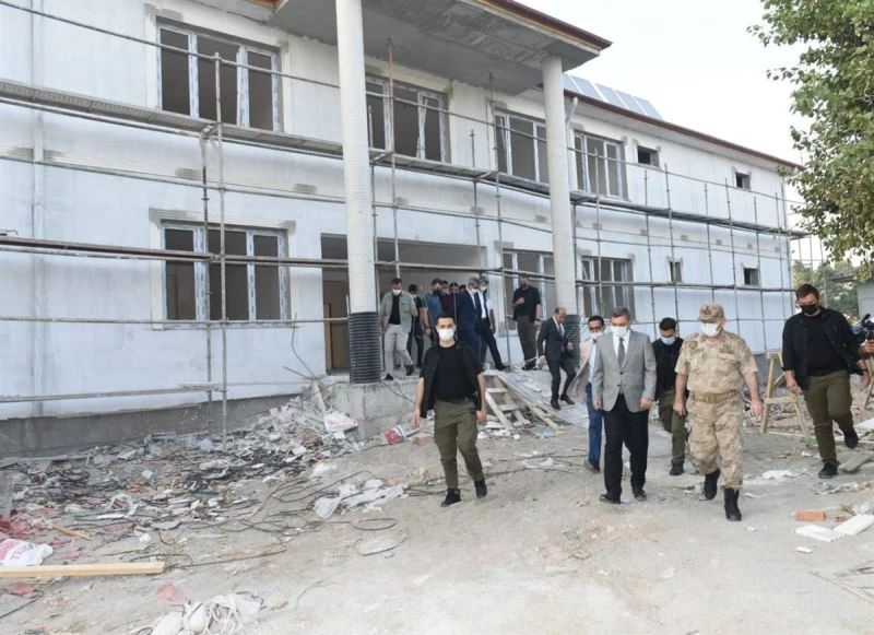 Garzan jandarma karakolu konteynerda değil, tam donanımlı binada hizmetini sürdürecek
