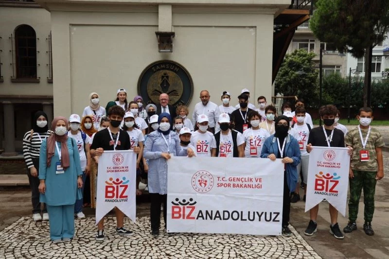 Rektör Aydın, gençlere SAMÜ’yü anlattı
