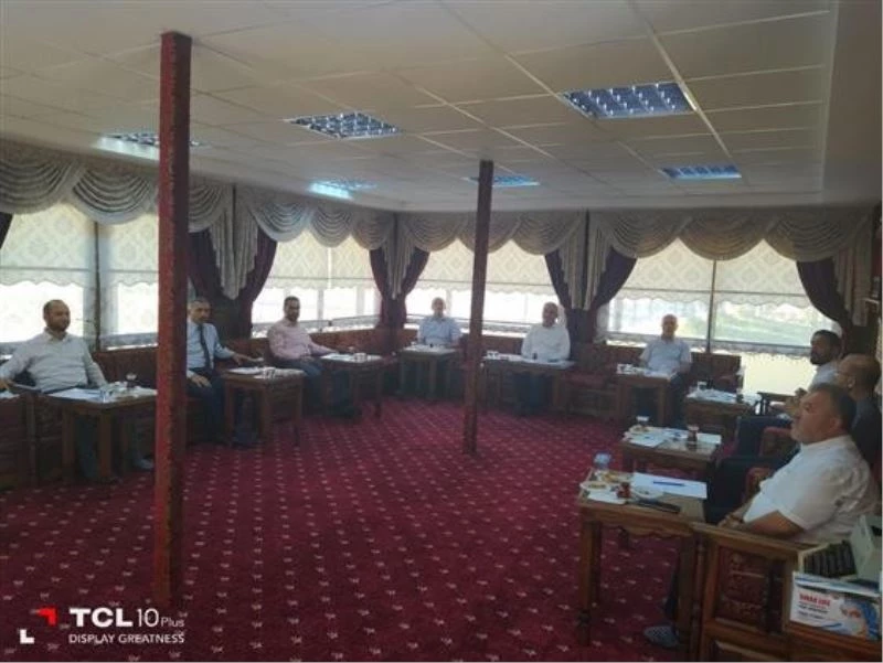 Ağustos ayı ilçe müftüleri toplantısı gerçekleştirildi
