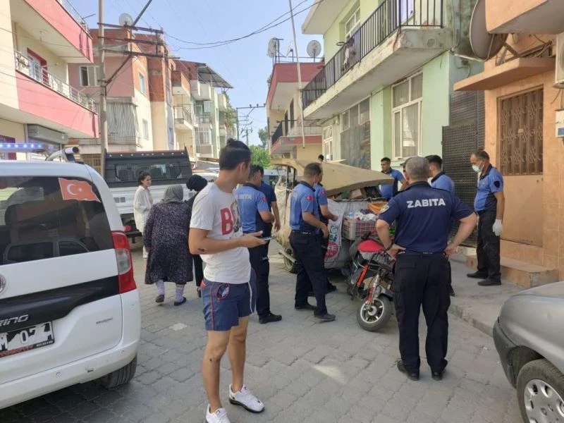 Turgutlu’da kağıt toplayıcılarına yönelik denetim yapıldı
