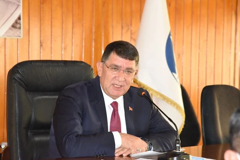 AESOB Başkanı Dere, ilçe esnaf odaları ile bir araya geldi
