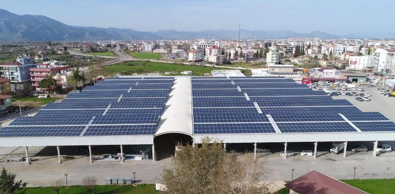 Döşemealtı Belediyesi, güneşten elektrik ihtiyacının yüzde 65’ini karşıladı
