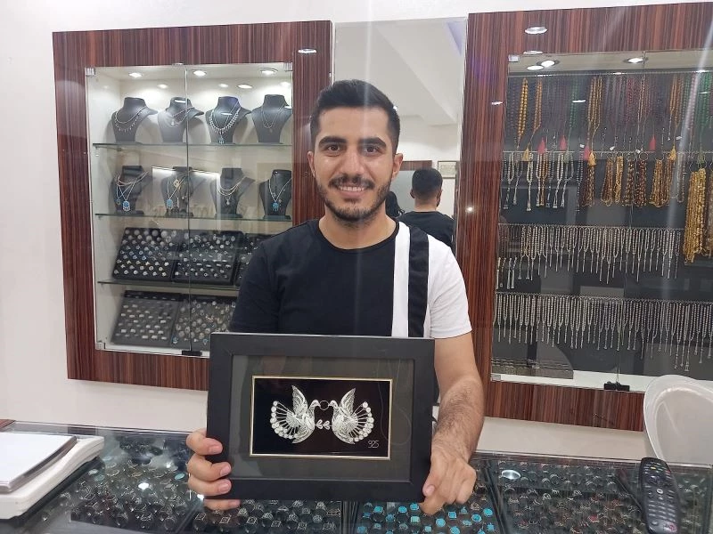 Ata mesleği olan gümüşçülük, genç ustasının elinde canlanıyor
