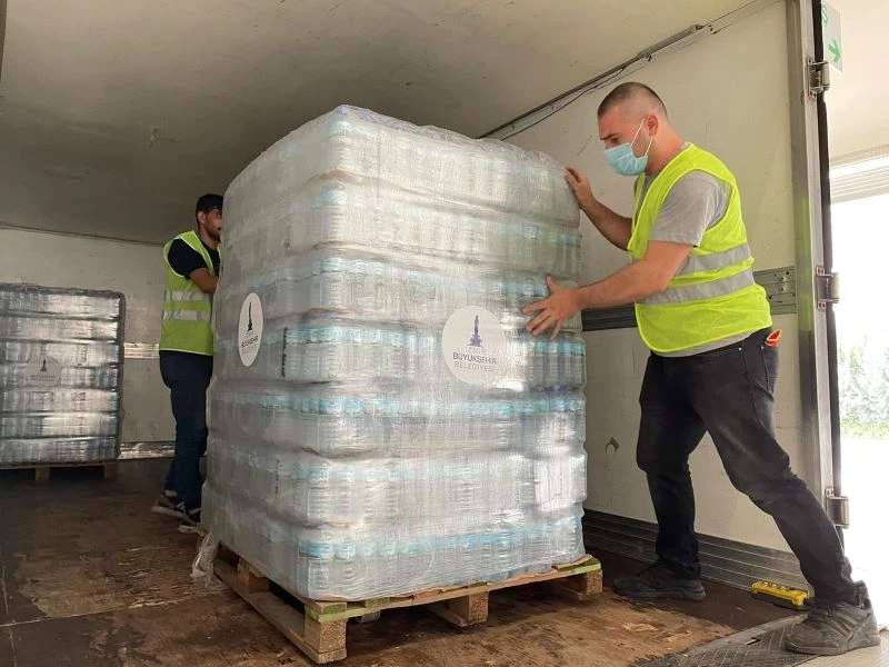 Afetin vurduğu Kastamonu’ya İzmir’den destek
