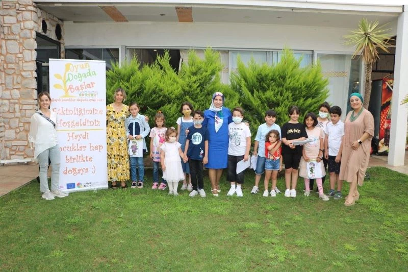 ‘Oyun Doğada Başlar’ projesi kapsamında bir araya geldiler
