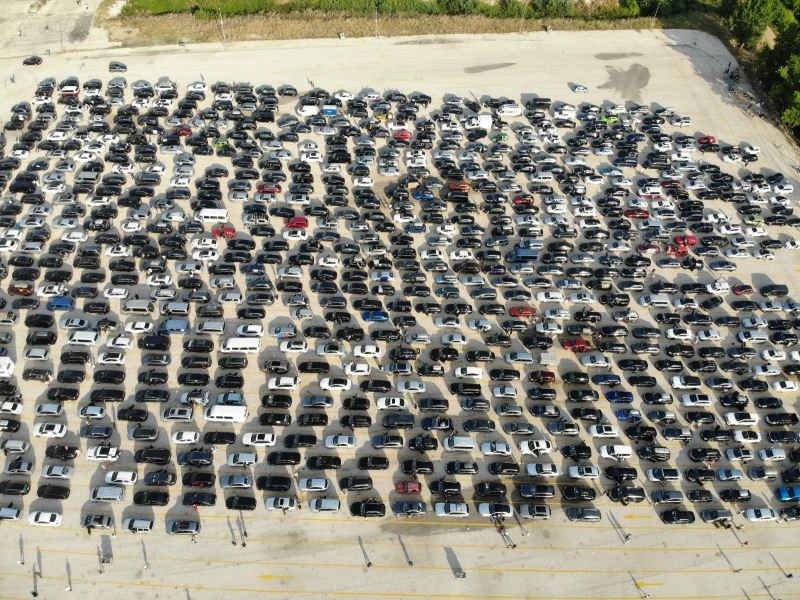 Kapıkule’de otoparklar doldu taştı
