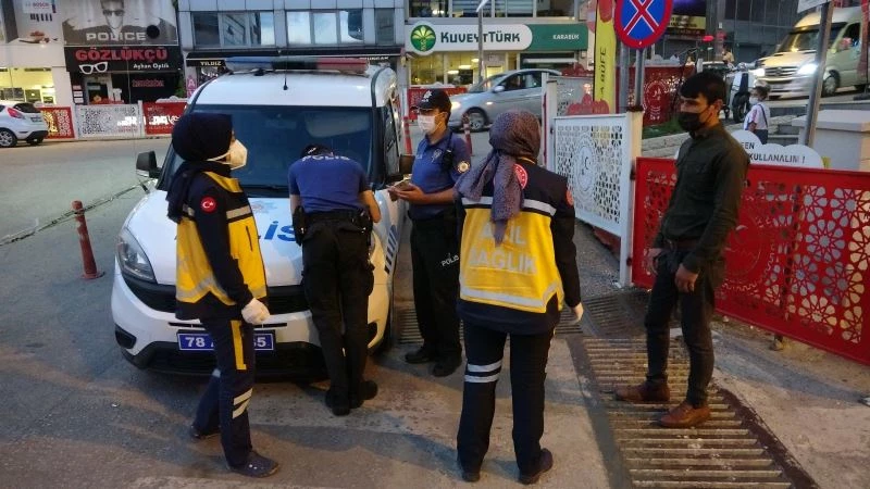 Hastaneye gitme bahanesiyle karantinayı ihlal etti
