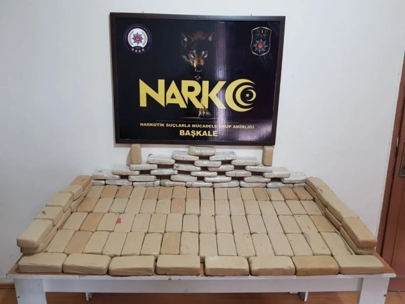 Van’da 226 kilo 826 gram eroin ele geçirildi
