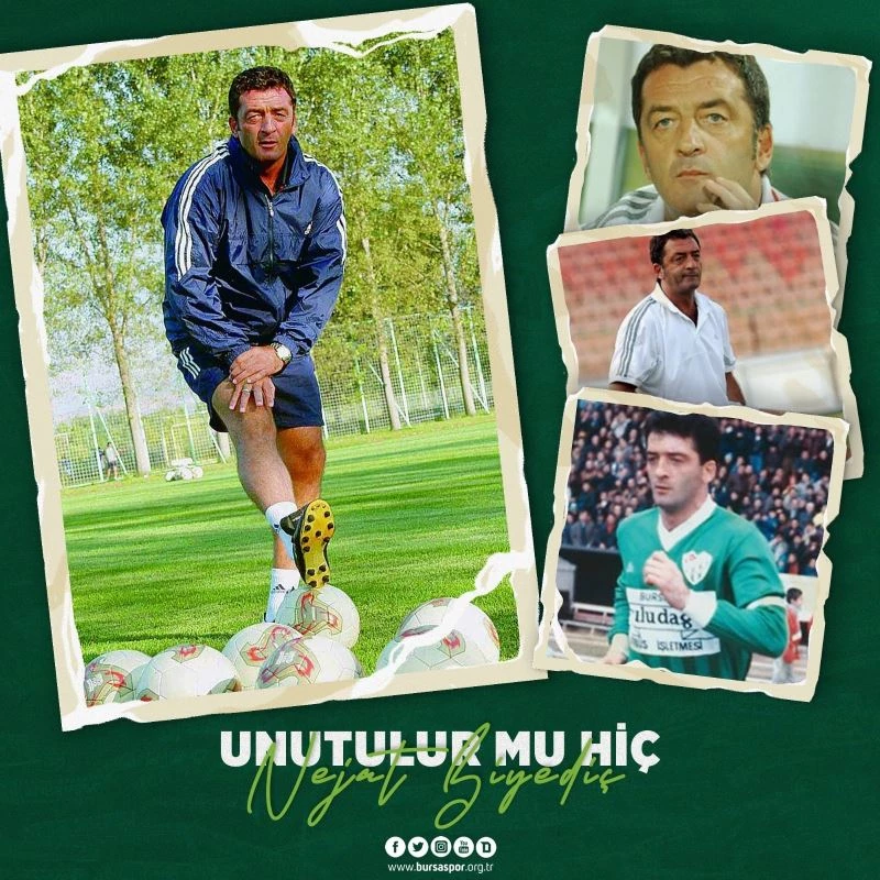 Bursaspor efsane ismi Nejat Biyediç’i unutmadı
