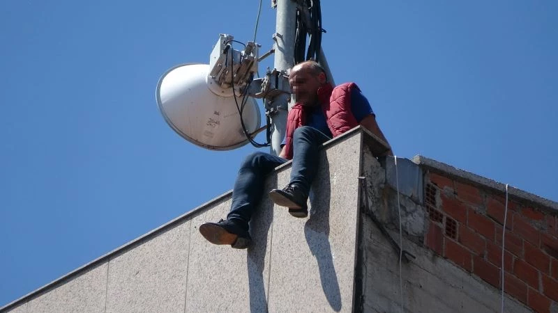 İntihar girişimini film gibi izlediler
