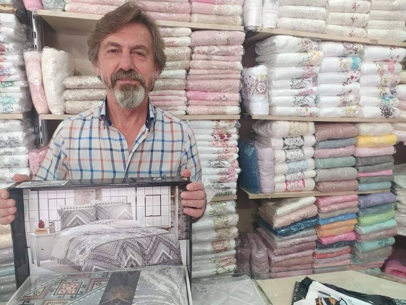 Çeyizlik ürünlere yoğun ilgi
