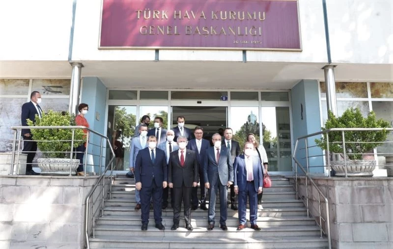 Başkan Böcek Ankara’da THK işbirliği protokolü ön toplantısına katıldı
