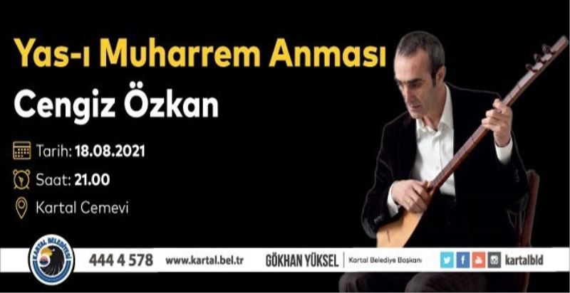 Kartal Belediyesi’nden Yas-ı Muharrem anması
