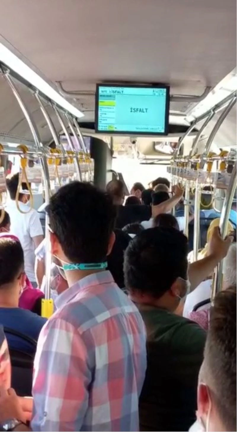 İETT otobüsünde HES kodu tartışması
