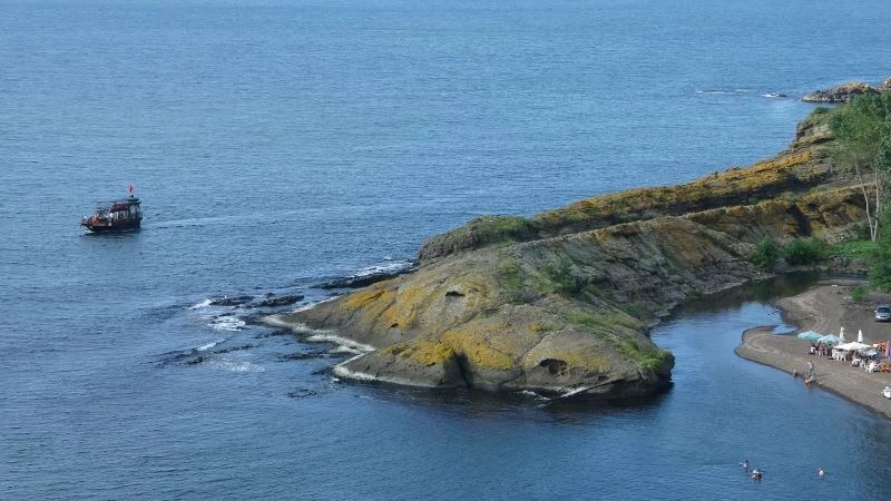 Doğal ‘Timsah Adası’ şaşırtıyor
